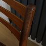 A pair of mid-century teak Danish dining chairs Image 9