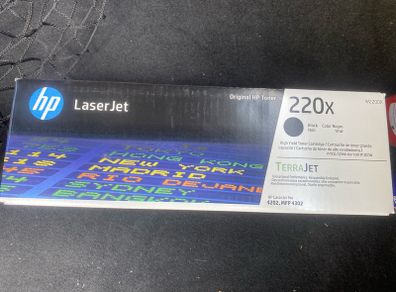 HP 220X High Yield Black Original LaserJet Toner Cartridge