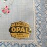 A Pair of Boxed Mid Century Estonia Opal Laced Hankerchiefs Image 4