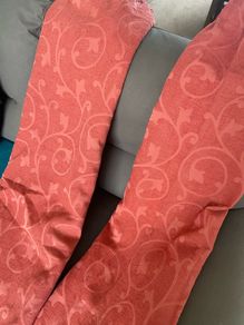 Rust Coloured Curtains