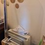 All together - bathtub, sink with a tap, bathtub glass, wall tiles Image 6