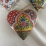 Metal Hearts - Shabby Chic (E5 each)2 with Pink Roses now Sold. 3 remain. Image 7