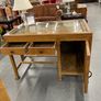 Vintage Solid Wood Display Showcase Desk Image 3