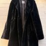 Basler vintage faux fur coat black luxury chic Image 2