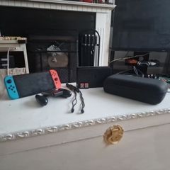 Nintendo Switch Oled with 2 Games.