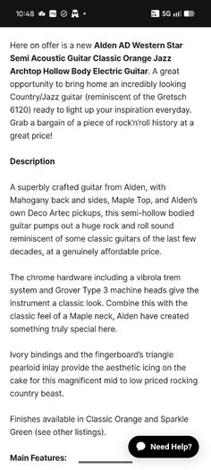 Alden Western Star