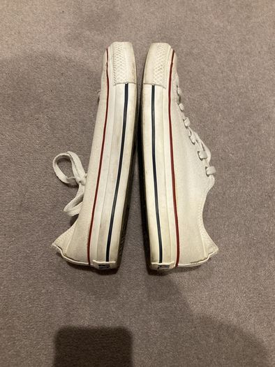 white ladies converse size 37 euro