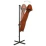 Cantilever Umbrella with Double Top Terracotta 250x250 cm Image 6