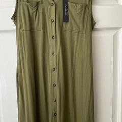 New Army Green Dress
