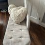 Lovers seat plus 2 heart pillows Image 4
