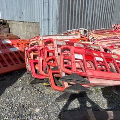 Plastic pedestrian barriers for sale