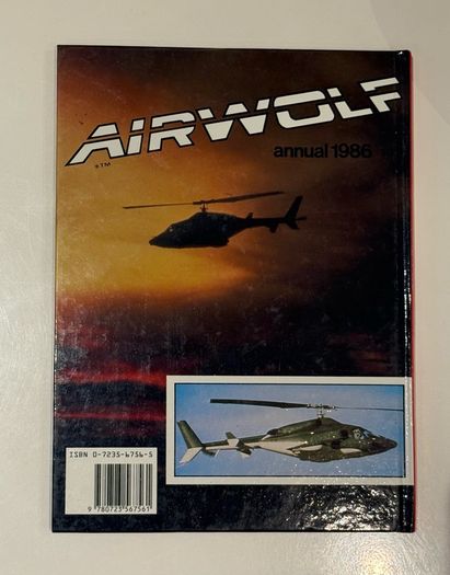 Airwolf Annual 1986