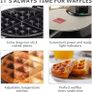 American Waffle Maker Iron Machine 700W I Electric I Stainless Steel Mould I Non-Stick Coating I Recipes I Deep Cooking Plates I Adjustable Temperature Control Image 4
