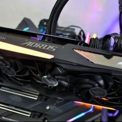 Aorus RX6900xt with LCD screen