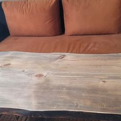Coffee Table Solid Wood Slab Top