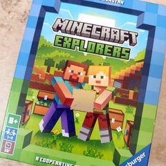 Ravensburger 2024 Minecraft Explorers A Cooperative Card Game 1-4 Players 8+