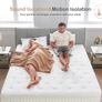 Small Double Mattress,10.2 Inch Medium Firm Memory Foam Pocket Sprung Image 4