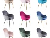 Velvet Muse Dining Bedroom Makeup Dressing Room Chairs