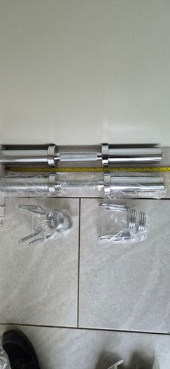 brand new set of olympic dumbbell handles