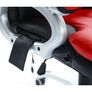 Adjustable 6 Point Massage reclining Office Chair  Black and Red Image 6