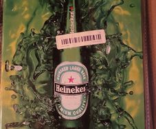 Heineken Metal Sign