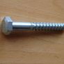 Hex Head Coach Screw 70 mm Image 4