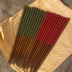 10 sets of chopstick Red/Green
