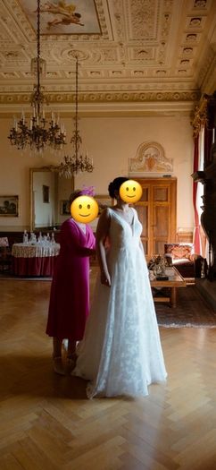 8321 by Monica Loretti Wedding Dress UK size 12
