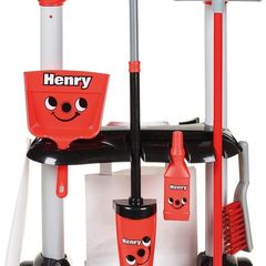 Henry Cleaning Trolley | Henry-Inspired Toy Cleaning Trolley For Children Aged 3+ | Wheels Around From Room To Room!