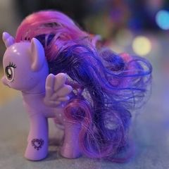 Princess Twilight Sparkle 3inch Brushable 2010 MLP G4 My Little Pony