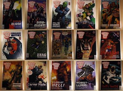 2000 AD progs 1234 to 1249