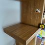 wooden unit shelf Image 4