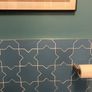 Porto cross azure tile Image 3