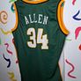 Vintage NBA Jersey Seattle Supersonics Ray Allen Image 2