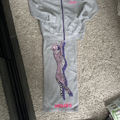 Kenzo sparkly grey tracksuit (10a/140)