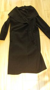Pretty Little Thing ladies black occasion lightweight dressy coat one size