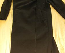 Pretty Little Thing ladies black occasion lightweight dressy coat one size