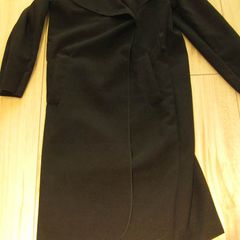 Pretty Little Thing ladies black occasion lightweight dressy coat one size