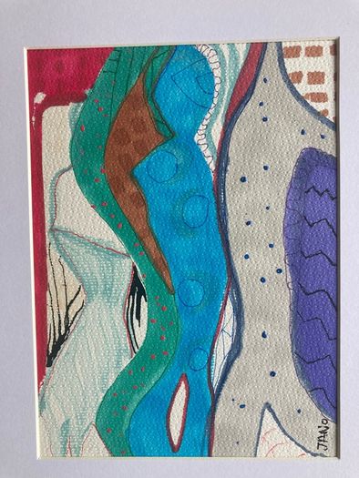 Original art Figurative Art original Art portrait painting contemporary Irish Art abstract painting