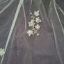 Short Carrickmacross  Lace Veil Image 3