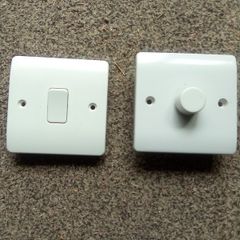 Dimmer. Switch.  And.  Light. Switch