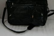 Jane Shilton Black Leather Briefcase