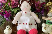 Vintage knitted doll