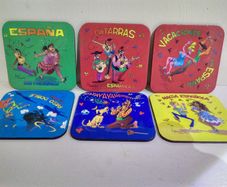 Set of 6 coasters