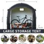 Portable Outdoor Bike Storage Image 3
