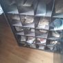 vintage industrial metal pigeonhole cabnit Image 2