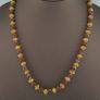 Vintage Venetian Style Tiny Eyes Glass & Red Trade Glass Beads Necklace Image 7