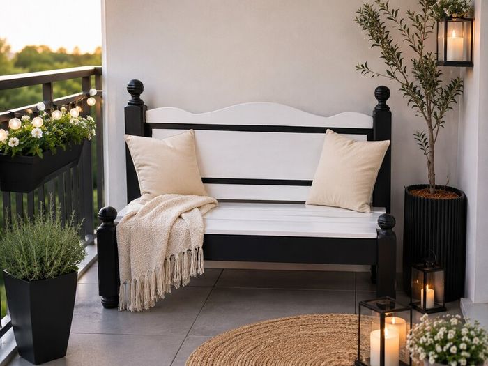 garden / balcony  bench