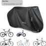 Bike Cover, Waterproof Bicycle Cover Indoor Outdoor Storage - 210T Nylon with Pu Coating, Safty Straps, Lock-holes, Fits for Most Bikes up to 29" Image 4