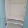 ikea wardrobe white with blue doors Image 3